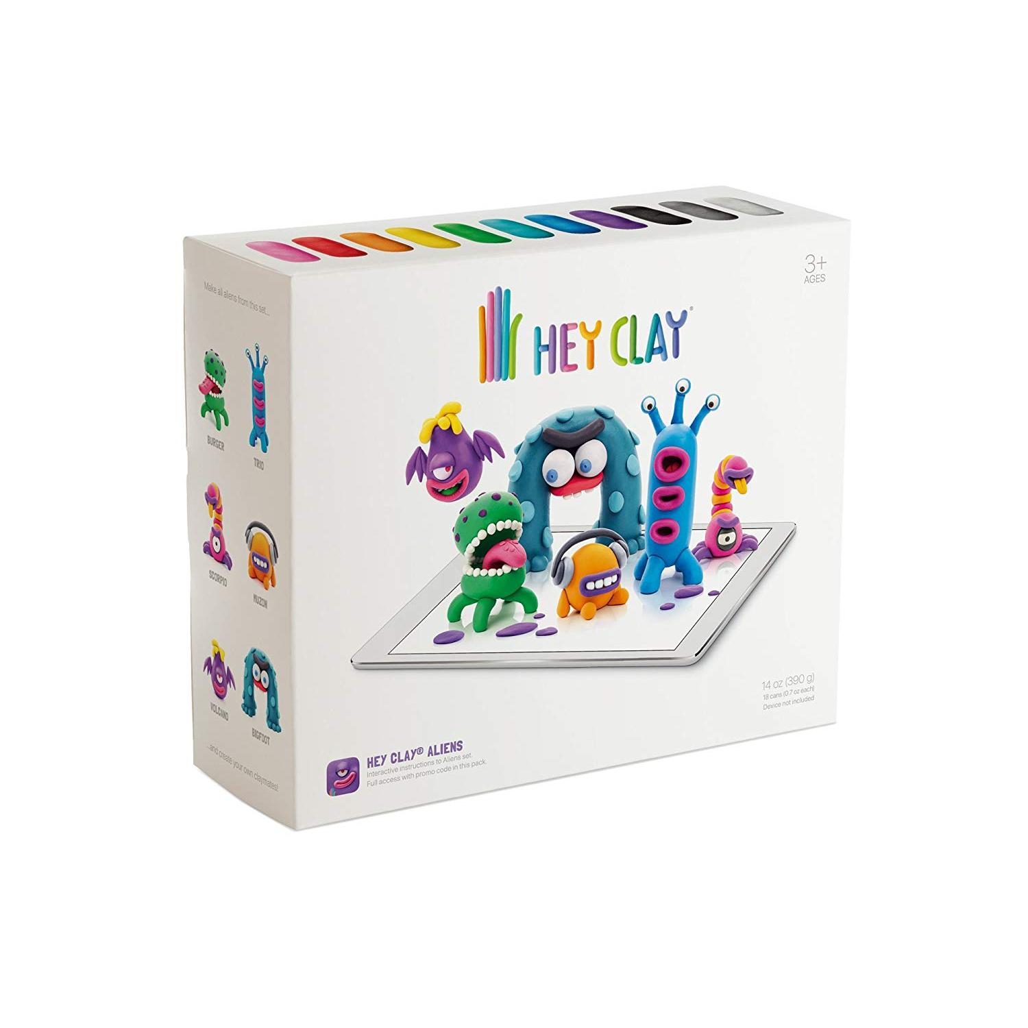 HEY CLAY. Глина для лепки с мобильным приложением